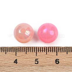 Непрозрачные акриловые бусины с УФ-покрытием&nbsp;MACR-I039-01