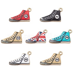 30шт 6 стиля подвески из сплава с эмалью&nbsp;ENAM-CJ0005-13