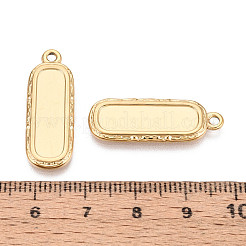 Оправы для подвесок из нержавеющей стали 304 в виде кабошонов&nbsp;STAS-N108-61G