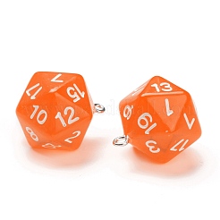 Прозрачные акриловые подвески&nbsp;MACR-O044-03A