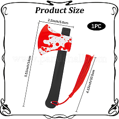 1 шт. акриловые закладки с кисточкой из крови&nbsp;AJEW-CP0009-57B