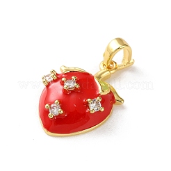 Латунные микро проложить кубического циркония подвески&nbsp;LS-KK-P320-07B-G