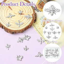 12 шт. подвески из нержавеющей стали 304 двух цветов&nbsp;STAS-CJ0003-13