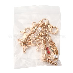 Железные цепи цепи-удлинители для сумок&nbsp;HJEW-FS00056