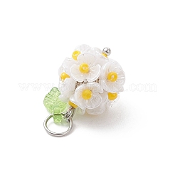 Латунь стекло кулоны&nbsp;PALLOY-MZ00966-01