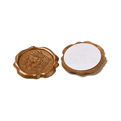 Форма кошки с книжными клейкими наклейками с восковой печатью&nbsp;DIY-XCP0002-97B