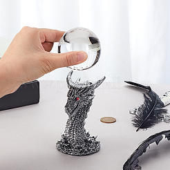 Держатели хрустальных шаров из смолы&nbsp;ODIS-WH0038-228A