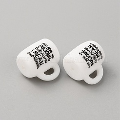 Чашка с силиконовыми бусинами&nbsp;LS-SIL-WH0006-18G