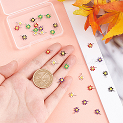 30 шт. 5-цветное ионное покрытие (IP) из нержавеющей стали 304&nbsp;STAS-UN0041-62