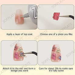 1 набор двухцветных ломтиков ракушек&nbsp;MRMJ-SP0001-05A