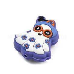 Хэллоуин силиконовые бусины&nbsp;SIL-K007-01C