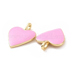 Латунь эмаль подвески&nbsp;KK-P204-14G-C