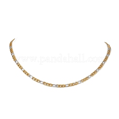 Цепи Фигаро из нержавеющей стали 304 для мужчин&nbsp;NJEW-JN05038