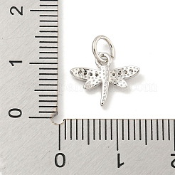 Покрытие стойки латунь микропаве прозрачные подвески из кубического циркония&nbsp;KK-B093-10A-P