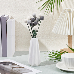 12 шт. искусственный цветок из шерсти 3 цветов&nbsp;AJEW-PH01681