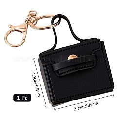 1 шт. портативная сумка-брелок из искусственной кожи&nbsp;AJEW-CL0001-06A