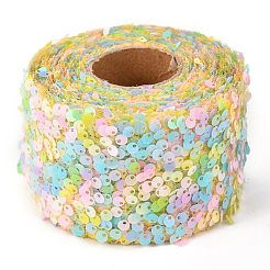 Ленты из полиэстера с эластичными пайетками&nbsp;OCOR-L045-A12