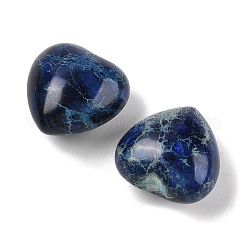 Окрашенный натуральный императорский яшмовый сердечный пальмовый камень&nbsp;G-Q021-03A