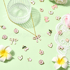 80шт 20 стиля подвески из сплава с эмалью&nbsp;ENAM-SC0007-07