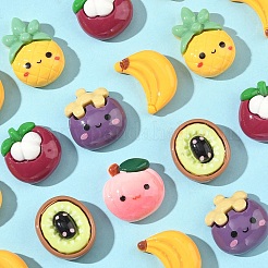 20 шт. непрозрачных кабошонов из мультяшной смолы&nbsp;CRES-YW0001-37