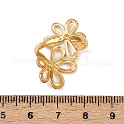 Кольца-манжеты из нержавеющей стали 304 для женщин&nbsp;RJEW-K296-02G