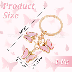 Брелок из цинкового сплава&nbsp;KEYC-WH20004-11B