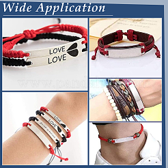 20 шт. 2-х цветные подвески-соединители из нержавеющей стали 304&nbsp;STAS-UN0055-52