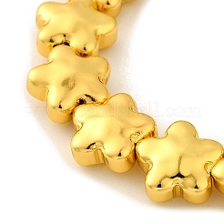 Стеклянные бусины с гальваническим покрытием &nbsp;EGLA-V001-05