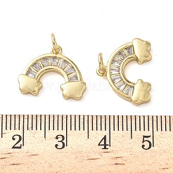 Латунные микро проложить кубического циркония подвески&nbsp;KK-D502-18G