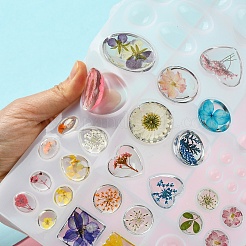 DIY силиконовые Молды кабошон&nbsp;DIY-YWC0005-02