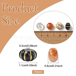 Бусины из смолы&nbsp;RESI-YW0005-84A