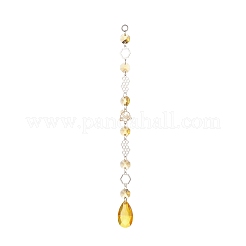 Стекло каплевидное окно висит ловцы солнца&nbsp;HJEW-JM00894