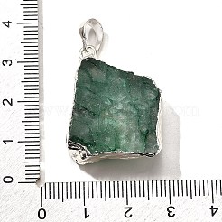 Подвески из необработанного натурального окрашенного кварца&nbsp;G-G895-05S-09