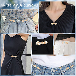 6 комплект двухцветных застежек-кнопок из сплава&nbsp;FIND-NB0002-73