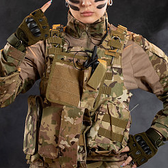 Тактическая жилетная лента-молния из нейлона и пластика&nbsp;DIY-WH0128-60C