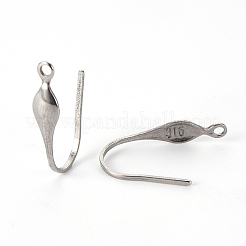 Серьги-гвоздики из нержавеющей стали 316&nbsp;X-STAS-Q239-015