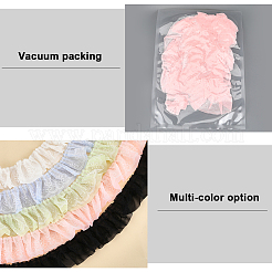 5 ярд двойной полиэстеровой кружевной отделки для украшения шитья&nbsp;OCOR-GF0005-06B