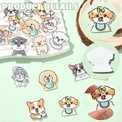 20шт 10 вида акриловых кабошонов&nbsp;SACR-CJ0001-87