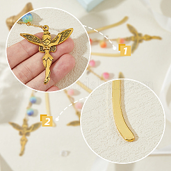 Закладки с крючками из сплава&nbsp;AJEW-FH00018