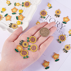 50шт 5 стиля экологически чистые подвески из цинкового сплава&nbsp;ENAM-CJ0001-88