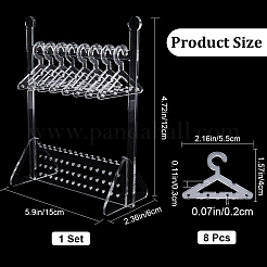 1 комплект акриловых подставок для сережек&nbsp;EDIS-CP0001-14C