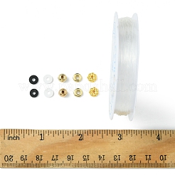 Наборы для изготовления браслетов из круглых/плоских полимерных бусинок и пластиковых бусин ccb своими руками&nbsp;DIY-FS0007-66