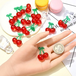 6шт прозрачные акриловые подвески&nbsp;OACR-YW0002-26