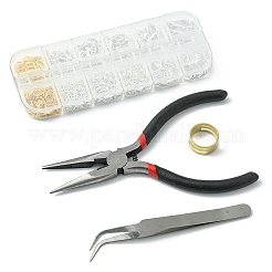 70 шт. 6 стильные застежки из цинкового сплава&nbsp;DIY-YW0006-92