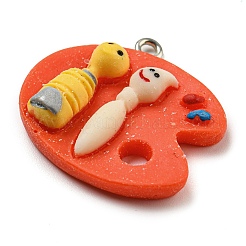 Подвески из непрозрачной смолы&nbsp;LS-FIND-M012-01F