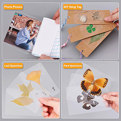 Прямоугольная ПЭТ-пленка&nbsp;AJEW-WH0261-76