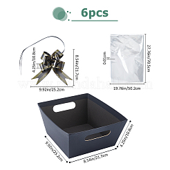 Коробки для хранения подарков из крафт-бумаги&nbsp;CON-WH0095-164B