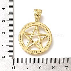 Реечное покрытие латунь с подвесками из кубического циркония&nbsp;KK-Z086-58G