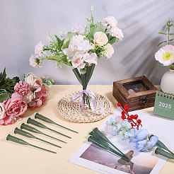 50 шт. пластиковые цветочные трубки для воды&nbsp;AJEW-GL0002-96A