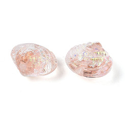 Нити из фольгированных бусин лэмпворк ручной работы&nbsp;FOIL-T008-03H